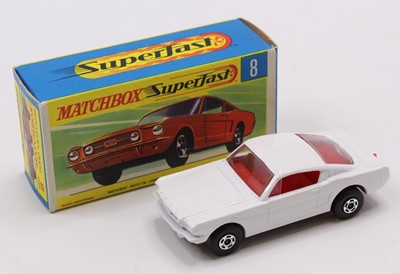 Lot 1403 - Matchbox Lesney Superfast No. 8 Ford Mustang...