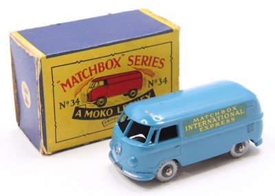 Lot 1447 - Matchbox Lesney No. 34 Volkswagen Panel Van...