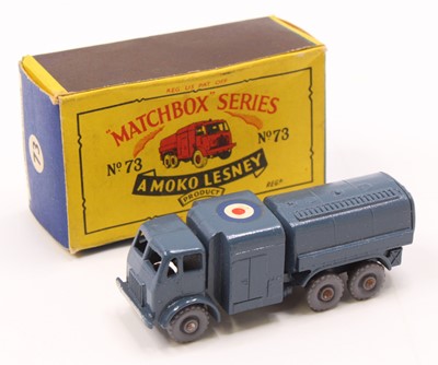 Lot 1338 - Matchbox Lesney No. 73 RAF Pressure Refueller,...