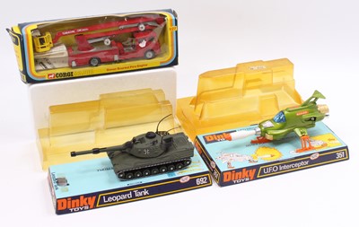 Lot 1171 - A collection of Dinky Toy and Corgi Toy bubble...