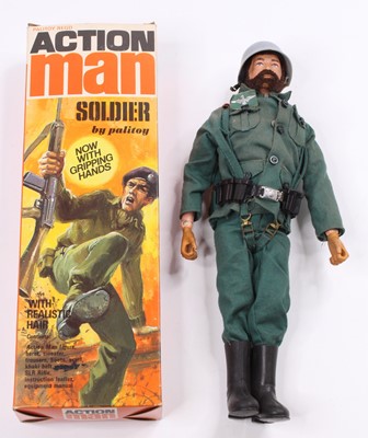 Lot 1666 - An Action Man by Palitoy boxed soldier, housed...