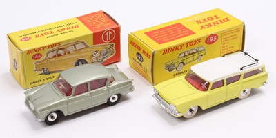 Lot 1146 - A Dinky Toys boxed diecast group to include a...