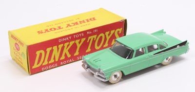 Lot 1095 - A Dinky Toys No. 191 Dodge Royal Sedan...