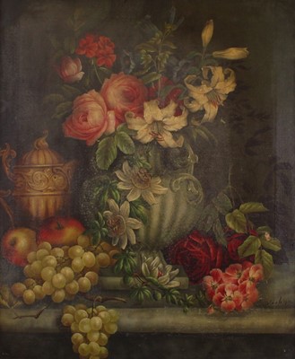 Lot 2425 - Edwin Steele (c.1850-1912) - Still life with...