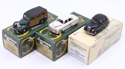 Lot 993 - Lansdowne Models 1/43rd scale white metal...