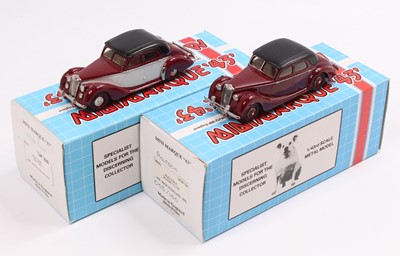 Lot 995 - Mini Marque "43" 1/43rd scale white metal...