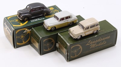 Lot 988 - A Lansdowne Models 1/43 scale white metal...