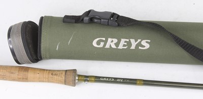 Lot 446 - A Greys XF2 11' four piece carbon fly rod #7