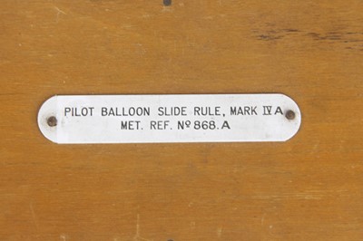 Lot 33 - A Hilger & Watts Model P.-K/6149 Balloon...