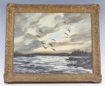 Lot 457 - Hugh Monahan, (Irish 1914-1970), Mallard -...