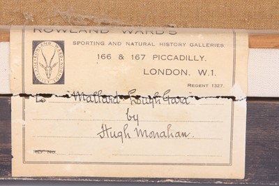 Lot 457 - Hugh Monahan, (Irish 1914-1970), Mallard -...