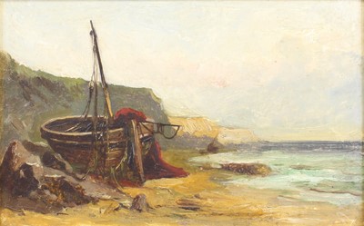 Lot 2383 - Thomas Smythe (1825-1906) - On the beach near...