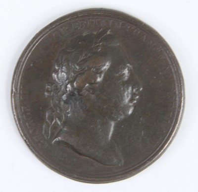 Lot 327 - A 1772 Resolution and Adventure Medal,...