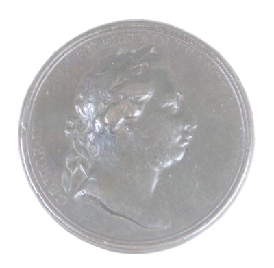 Lot 327 - A 1772 Resolution and Adventure Medal, struck...