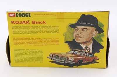 Lot 1201 - Corgi Toys No. 290 Kojak's Buick comprising of...