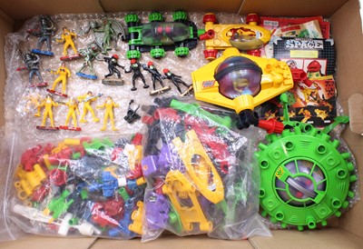 Lot 1846 - One tray of Britains plastic Space Series to...