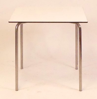 Lot 823 - A contemporary Vitra square work table, having...