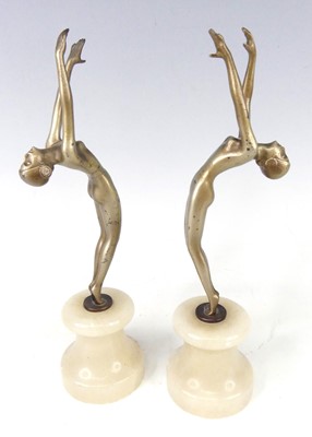 Lot 664 - After Josef Lorenzl - a pair of 1930s...