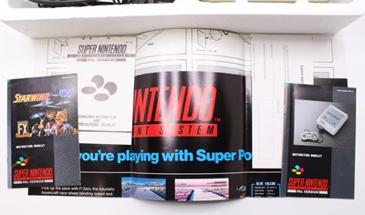 Lot 1623 - A Nintendo SNES Super Nintendo Entertainment...