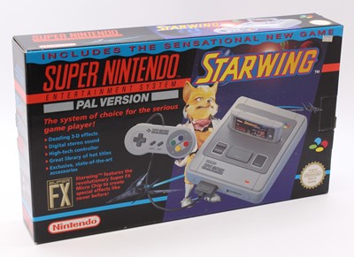 Lot 1623 - A Nintendo SNES Super Nintendo Entertainment...