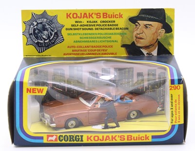 Lot 1204 - A Corgi Toys No. 290 Kojak's Buick comprising...