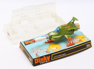 Lot 1057 - A Dinky Toys No. 351 UFO Interceptor,...