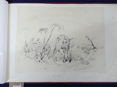 Lot 2013 - Fotheringham, J.R.: Sporting Sketches And...