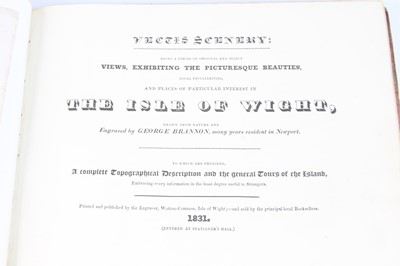 Lot 2015 - Brannon, George: Views In The Isle Of Wight,...