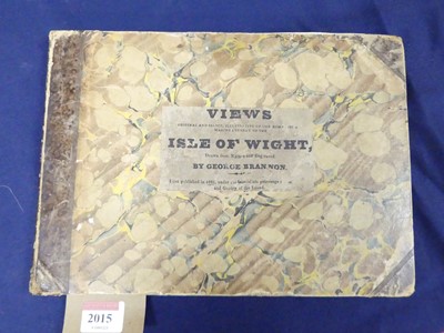 Lot 2015 - Brannon, George: Views In The Isle Of Wight,...