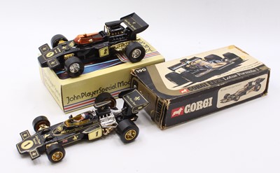 Lot 1300 - A Corgi Toys John Player Special diecast and...