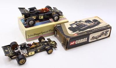 Lot 1300 - A Corgi Toys John Player Special diecast and...