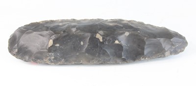 Lot 2273 - A large Neolithic flint axe head, circa...