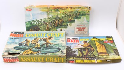 Lot 1673 - An Action Man and Airfix military interest...