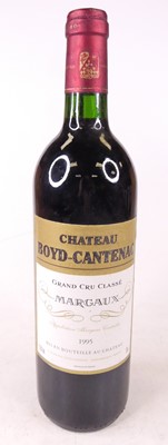 Lot 1097 - Chateau Boyd-Cantenac 1995 Margaux, one bottle