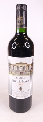 Lot 1100 - Chateau Leoville Barton 1998 St Julian, one...