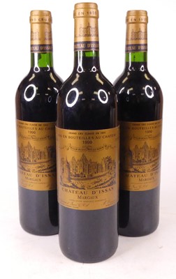 Lot 1101 - Chateau d'Issan 1999 Margaux, three bottles