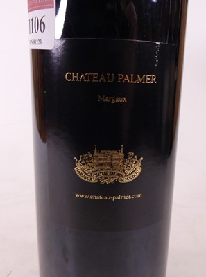 Lot 1106 - Chateau Palmer 2000 Margaux, one bottle