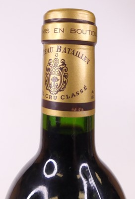 Lot 1025 - Chateau Batailley 2003 Pauillac, one bottle