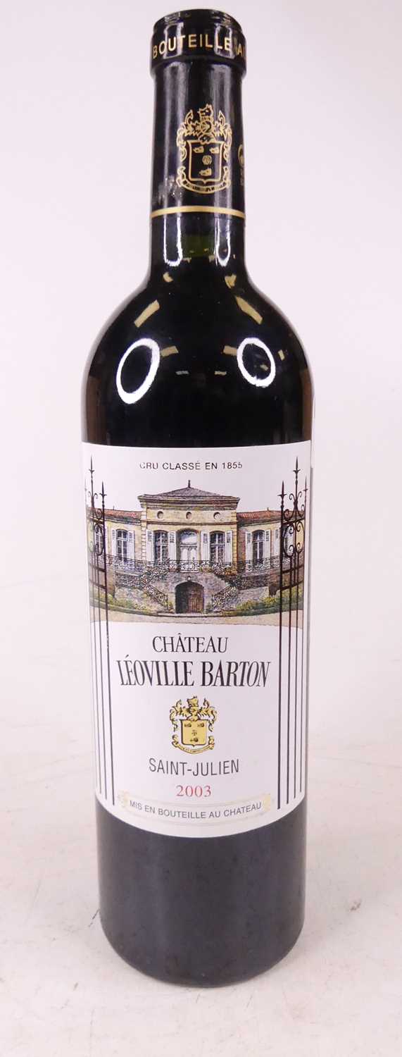 Lot 1027 - Chateau Leoville Barton 2003 Saint Julien, one...