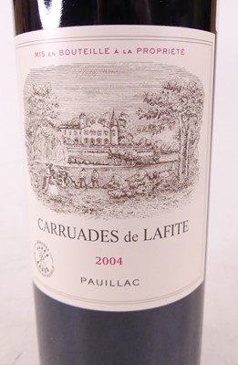 Lot 1028 - Carruades de Lafite 2004 Pauillac, one bottle