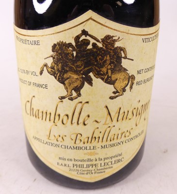 Lot 1033 - Domaine Philippe Leclerc Chambolle-Musigny Les...