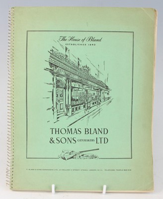 Lot 399 - Thomas Bland & Sons (Gunmakers) Ltd, Catalogue...