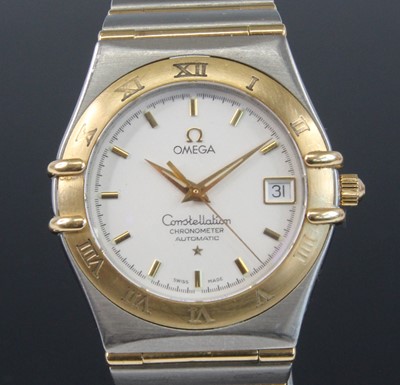 Lot 2259 - A gent's bi-metal Omega Constellation...