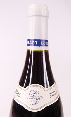 Lot 1035 - Domaine Louis Boillot Chambolle-Musigny 2003...