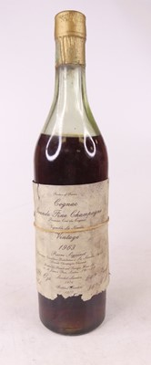 Lot 1452 - Pierre Seguniot, Grand Fine Champagne Cognac,...