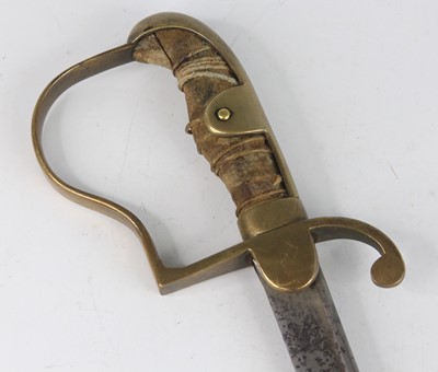 Lot 36 - A 19th century German Officer's sword, having...