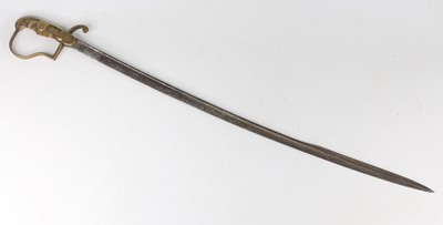 Lot 36 - A 19th century German Officer's sword, having...