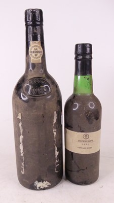 Lot 1349 - Dow's Vintage Port 1981, one bottle, and...
