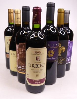 Lot 1148 - Eleven bottles of assorted red wines to...
