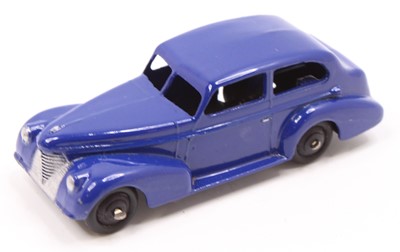 Lot 1125 - Dinky Toys No. 39b Oldsmobile Sedan, dark blue...